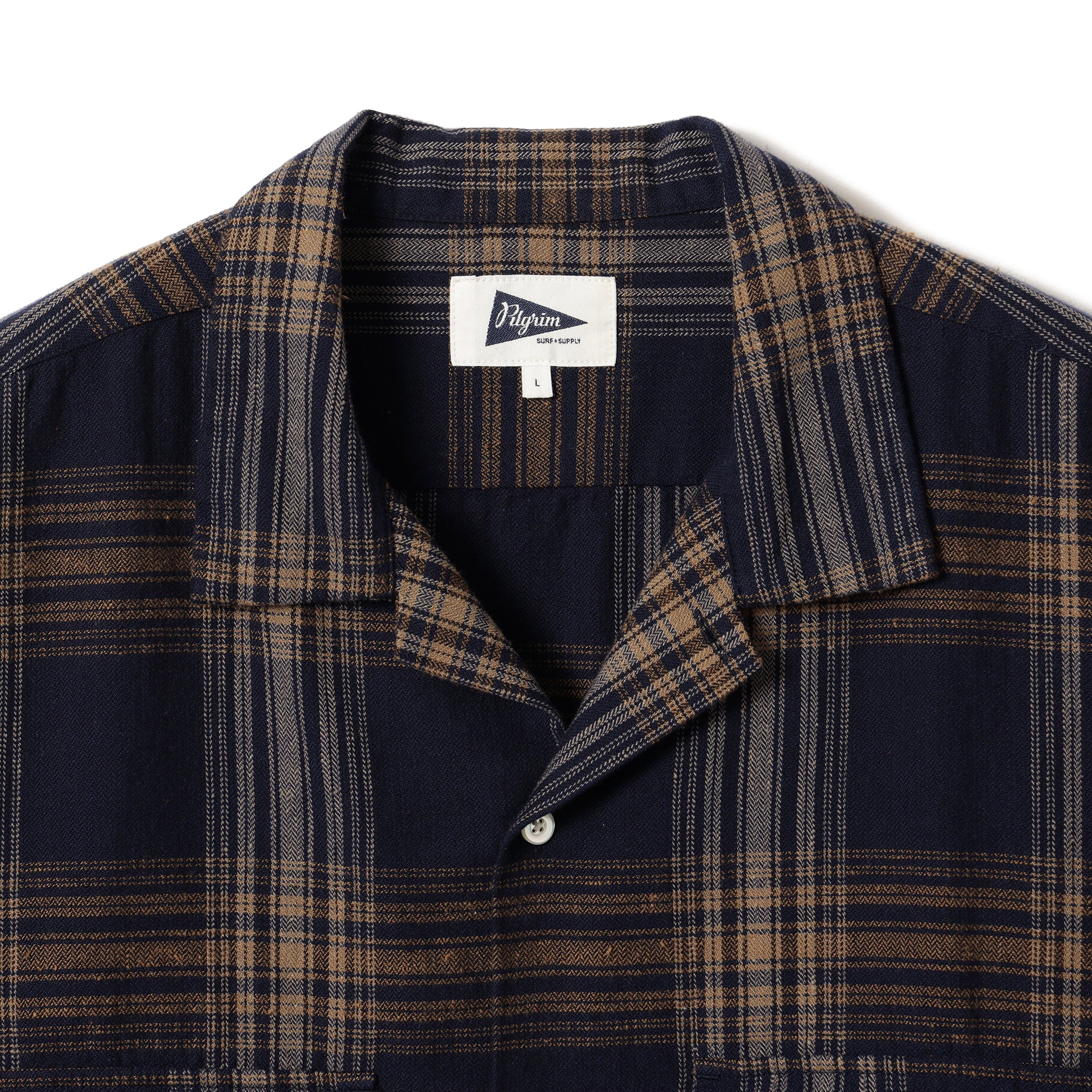 Vincent Nep Herringbone Plaid Shirt - Image 6